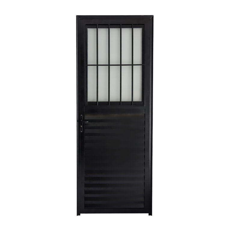 PORTA POSTIGO PRETA ESQUERDA 2,10 X 0,80