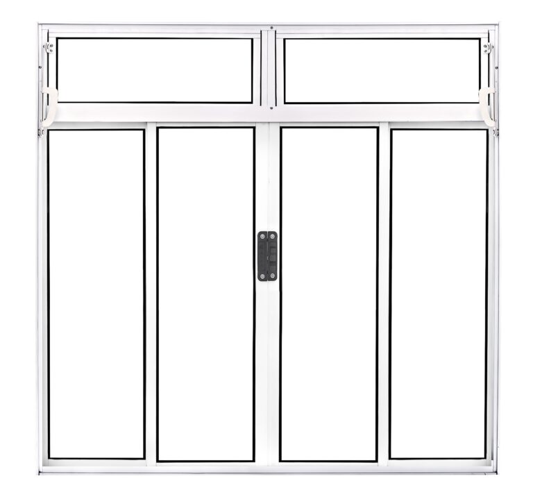 VITRO MODULAR 4 FOLHAS BRANCA C/ BANDEIRA 1,20 X 1,50