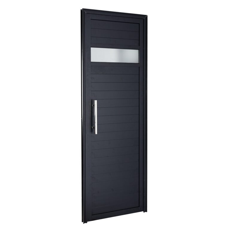 PORTA SAUNA PRETA DIREITA 1,90 X 0,75