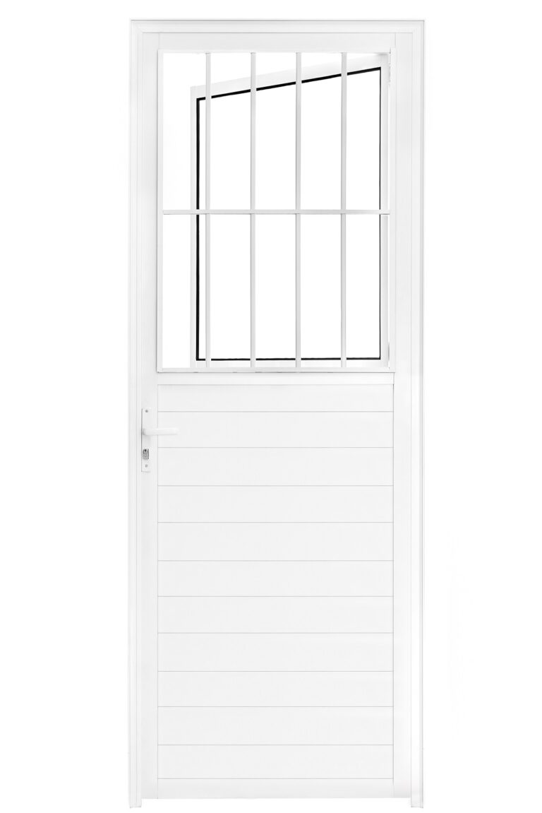 PORTA POSTIGO LAMBRIL BRANCA ESQUERDA 2,10 X 0,70