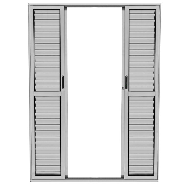 PORTA BALCAO 6 FOLHAS BRILHANTE 2,10 X 2,00