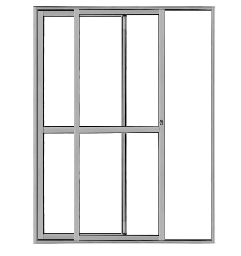 PORTA BALCAO 2 FOLHAS BRILHANTE 2,10 X 1,50