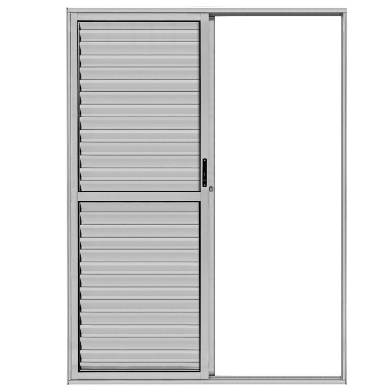 PORTA BALCAO 3 FOLHAS BRILHANTE 2,10 X 1,50